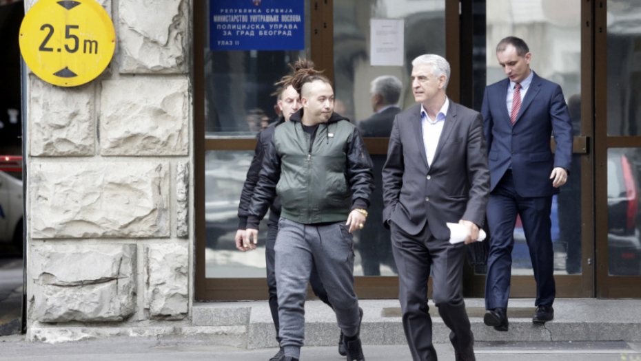 Rasta nakon saslušanja u policiji