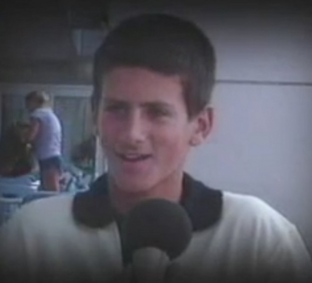 Novak na početku karijere