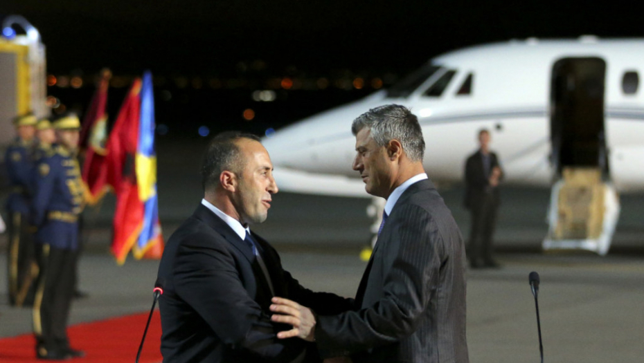 Zlo dočekalo zlo: Haradinaj i Tači na prištinskom aerodromu