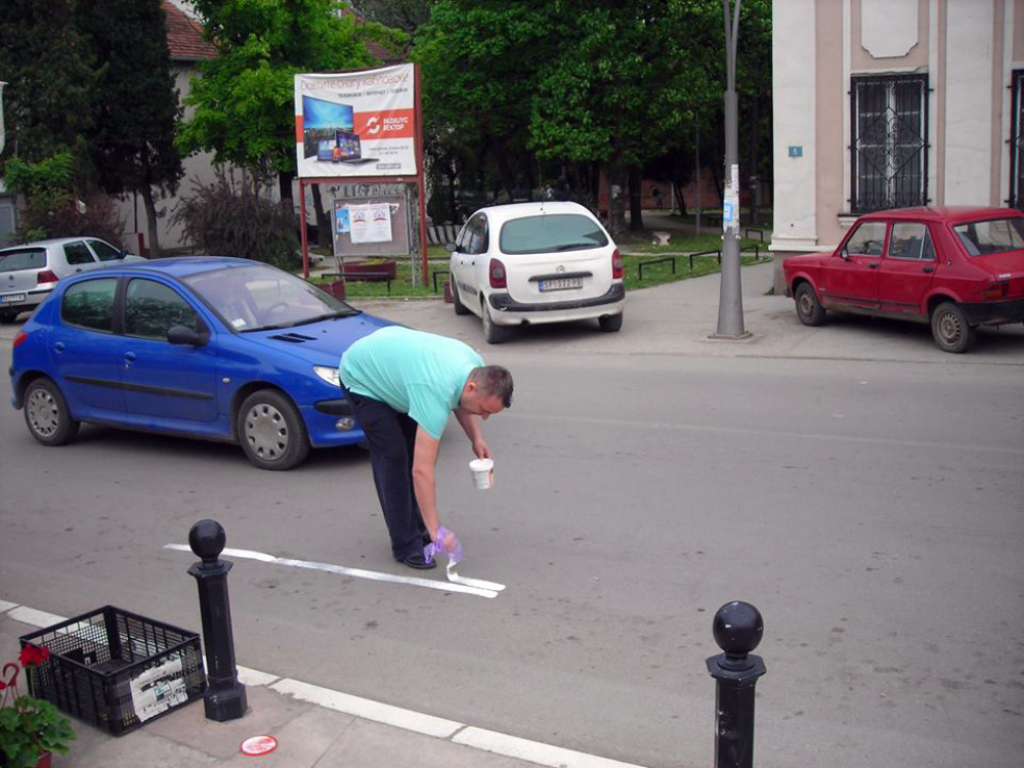 Nikola Nikolić sam iscrtao zebru