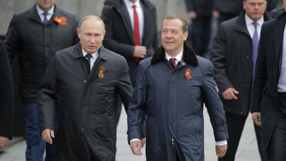 Vladimir Putin i Dmitrij Medvedev