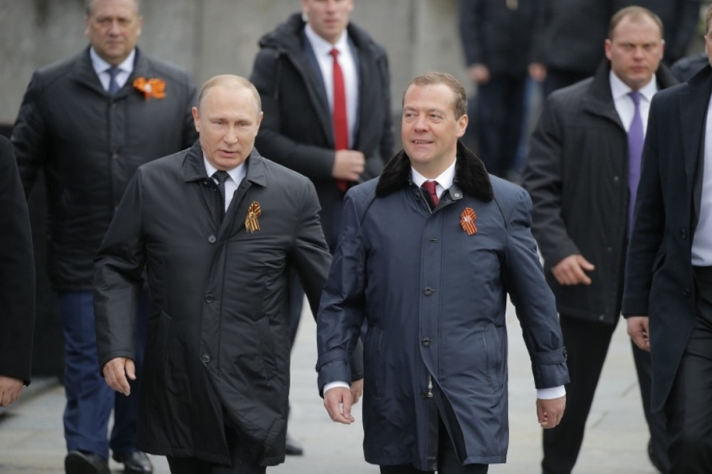 Vladimir Putin i Dmitrij Medvedev