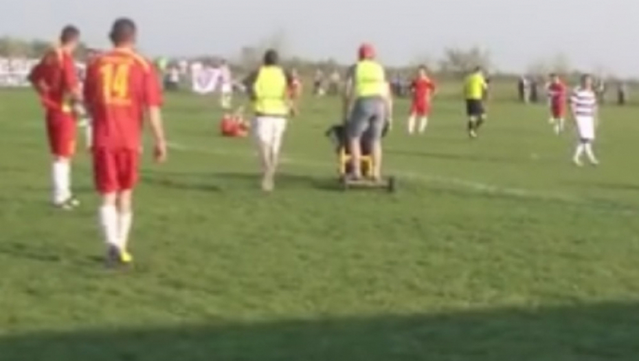 Detalj sa meča u Makedoniji