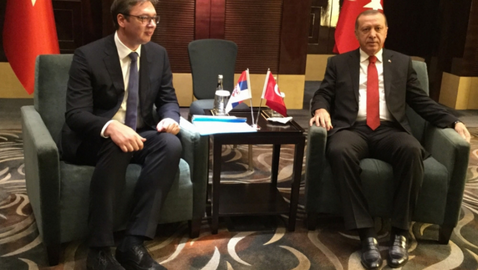 Aleksandar Vučić i Redžep Tajip Erdogan