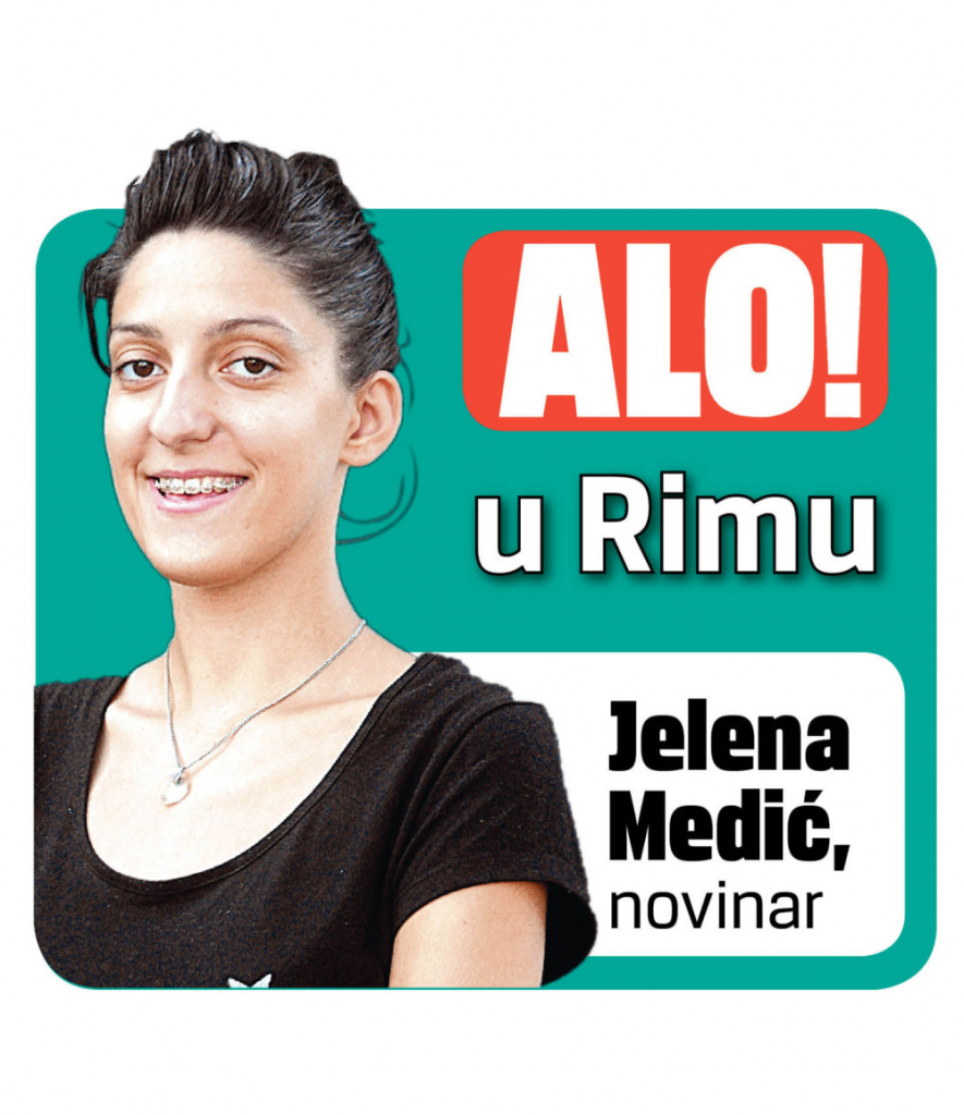 Jelena Medić u Rimu