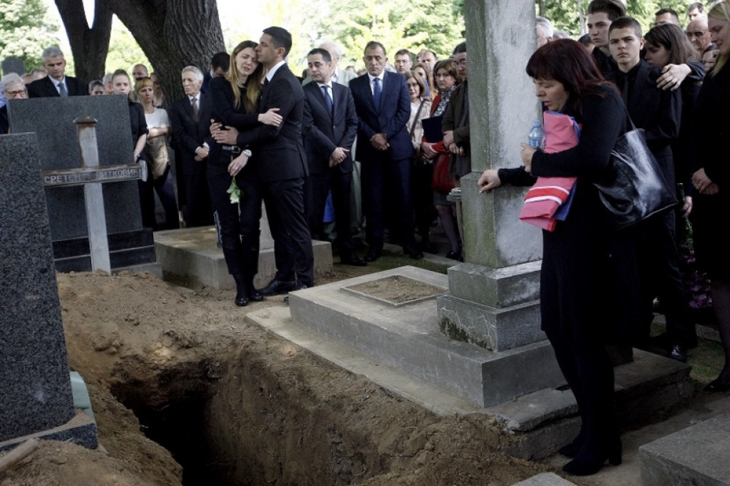 Oliver Potežica sahrana