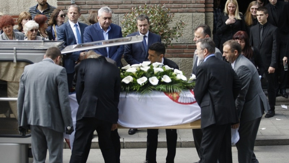 Oliver Potežica sahrana