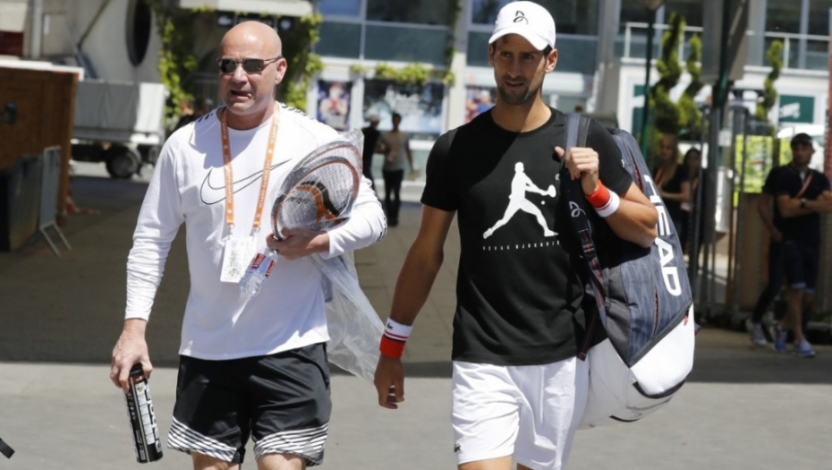 Novak Đoković i Andre Agasi