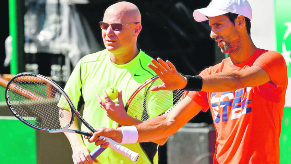 Novak Đoković i Andre Agasi