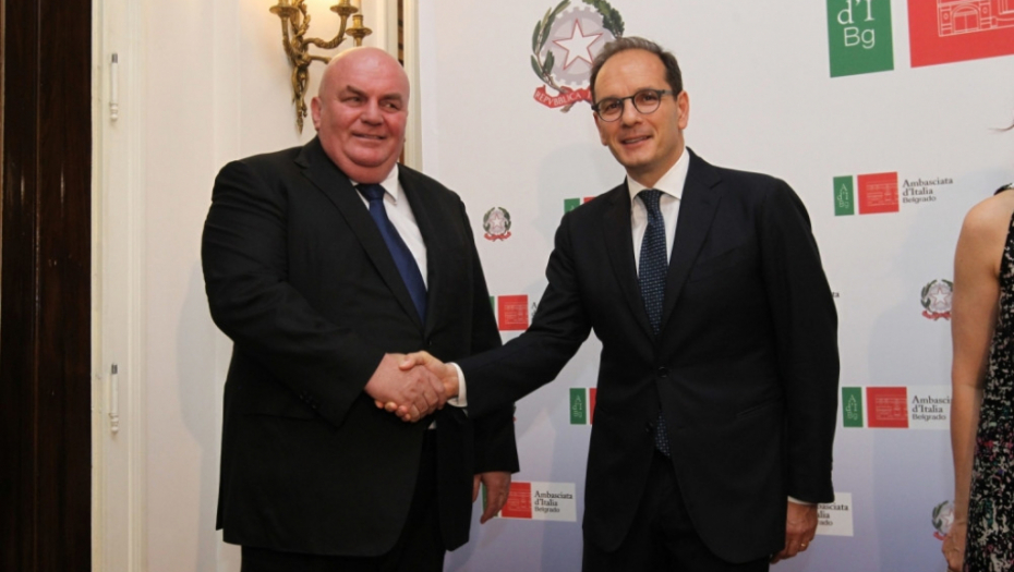 Prijem u Beogradu povodom Dana Italije