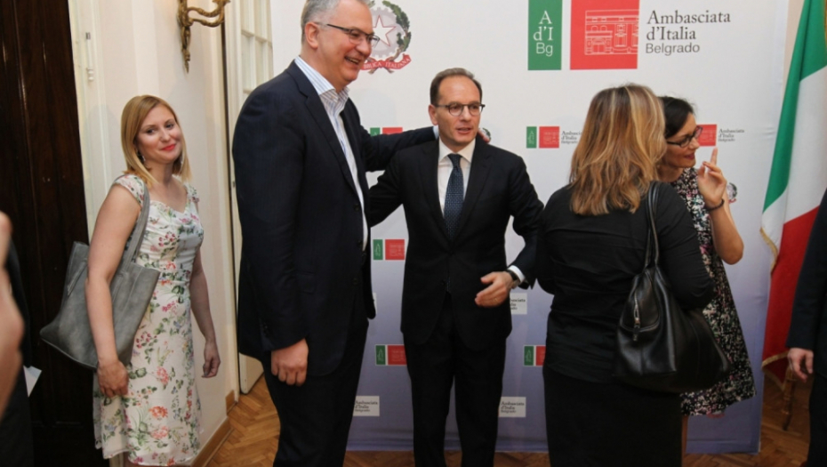 Prijem u Beogradu povodom Dana Italije