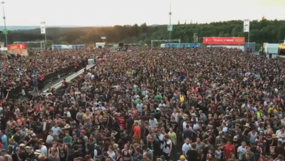 Hitna evakuacija posetilaca Rok am Ring festivala