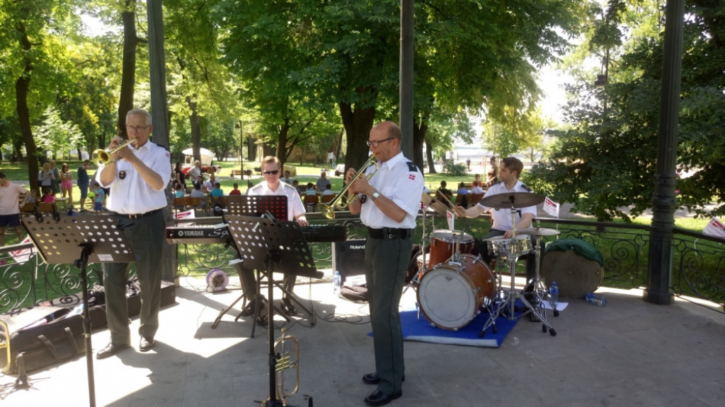 Stanislav Binički na Kalemegdanu