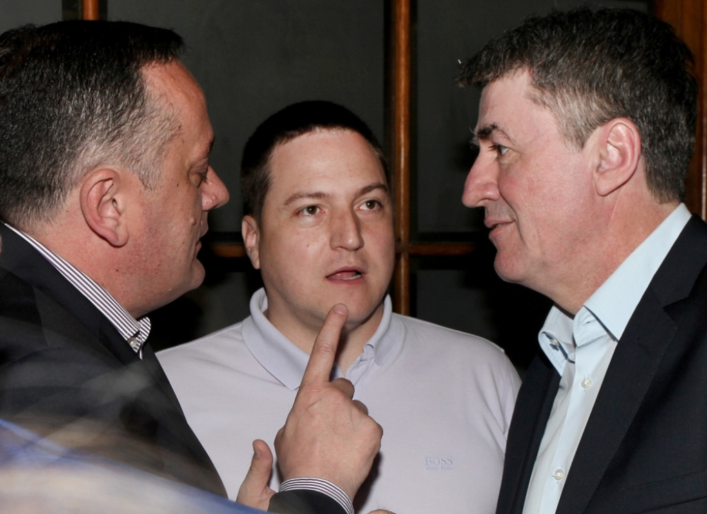 Branko Ružić sa kolegama iz stranke