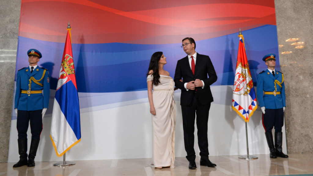 Aleksandar Vučić sa suprugom Tamarom