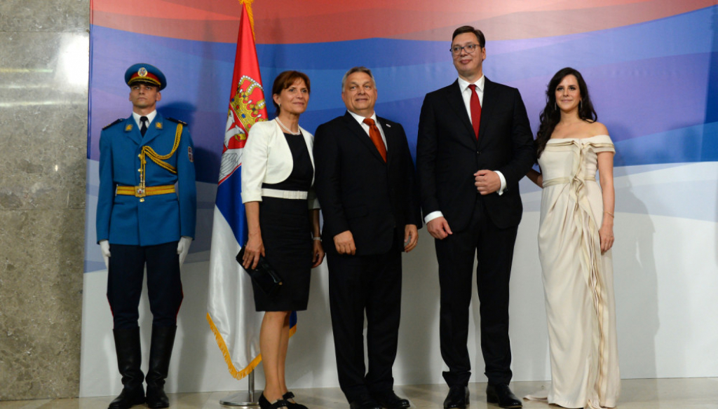 Viktor Orban na Vučićevoj inauguraciji