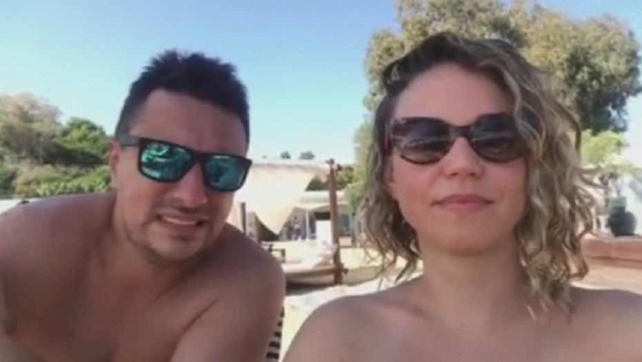 Andrija Milošević i njegova devojka