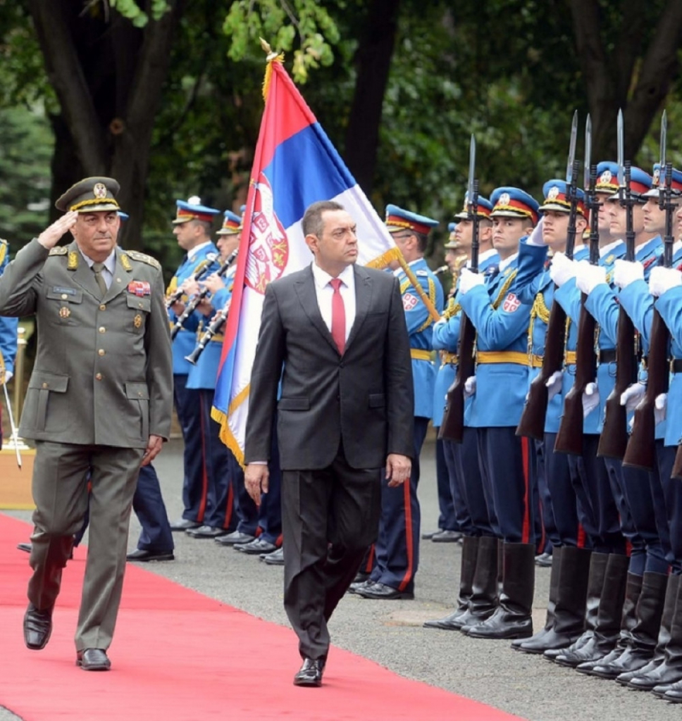 Ministar odbrane Aleksandar Vulin