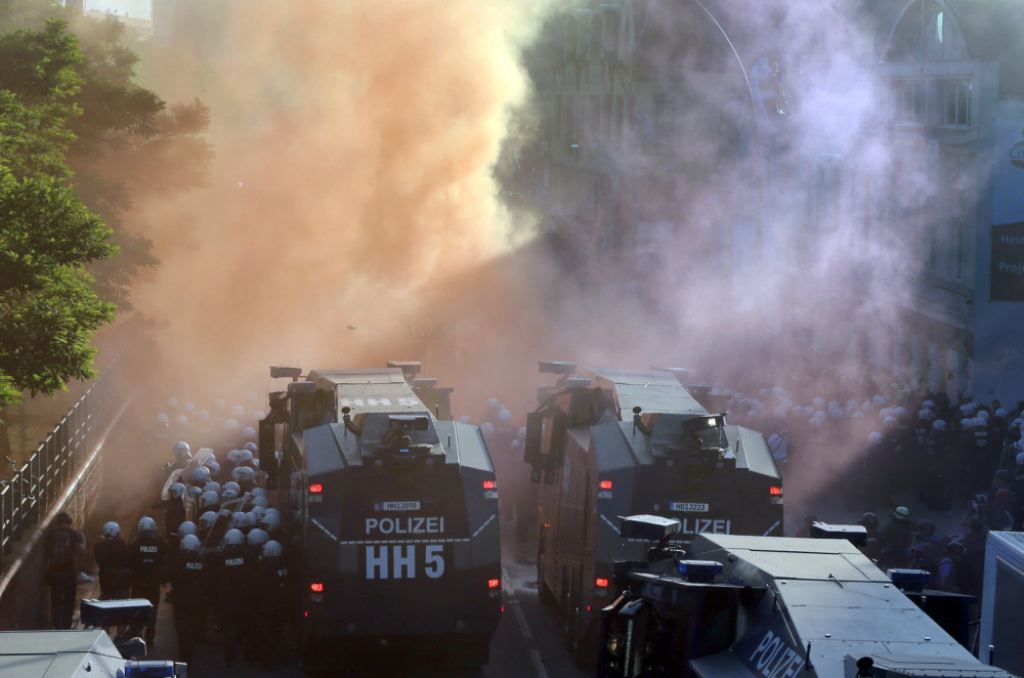 Demonstracije u Hamburgu
