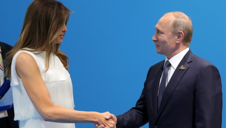 Melanija Tramp i Vladimir Putin