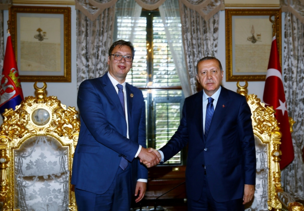 Aleksandar Vučić i Redžep Tajip Erdogan