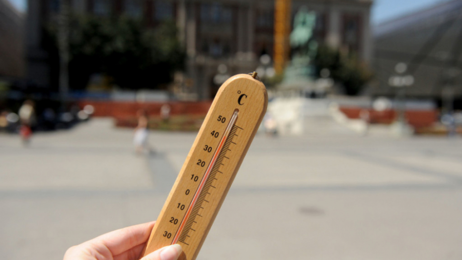 Temperatura vrućina živa toplomer