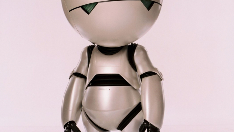 Robot Marvin, Autostoperski vodič kroz galaksiju