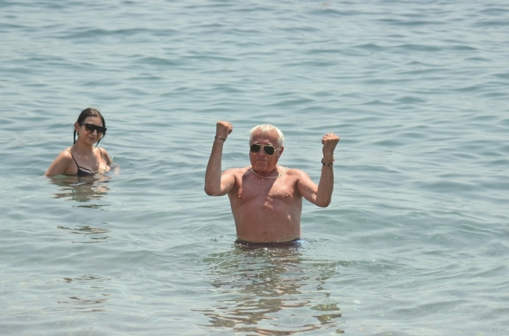 Era Ojdanić sa devojkom Milicom