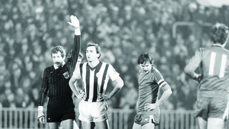 Dragan Mance na utakmici Videoton - Partizan 5:0