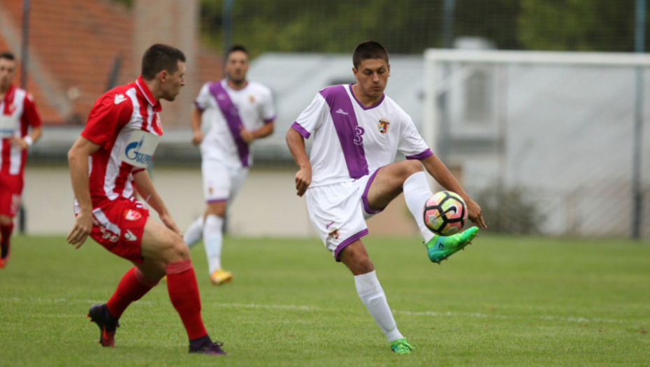 Fudbaler Grafičara Luka Zorić