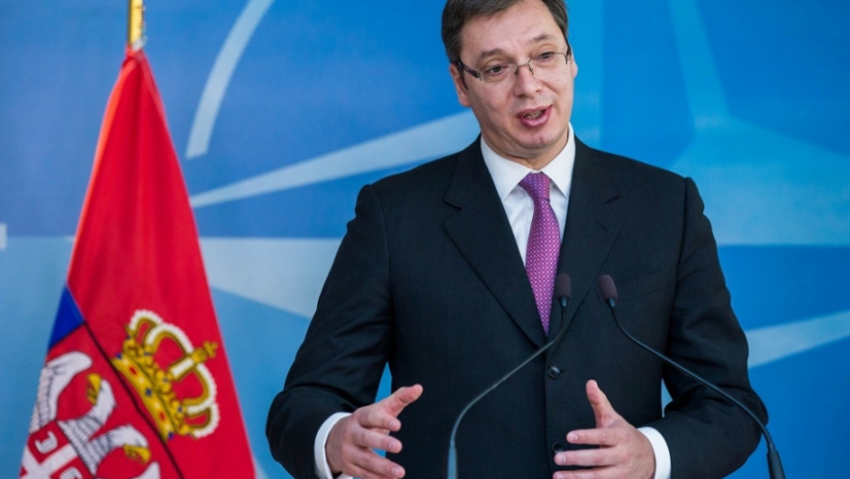 Aleksandar Vučić Brisel