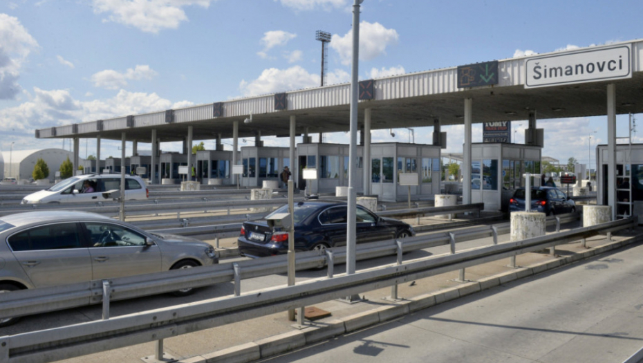 Autoput, naplatna rampa Šimanovci