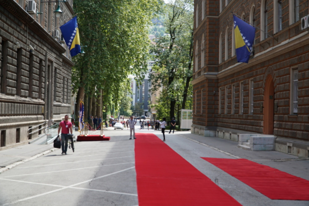 Sarajevo pred doček predsednika Vučića
