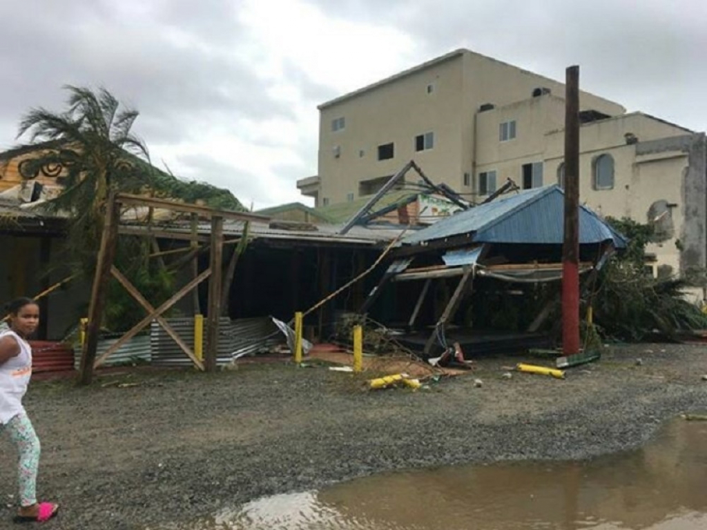 Uragan Irma na ostrvu Sveti Martin
