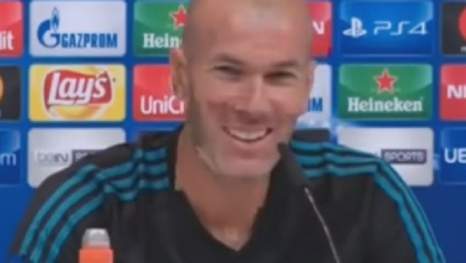 Zidan se smejao svom igraču zbog brijanja nogu
