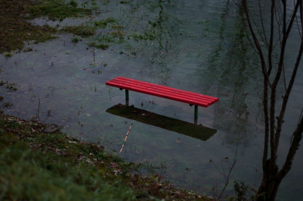 Poplava poplave ilustracija