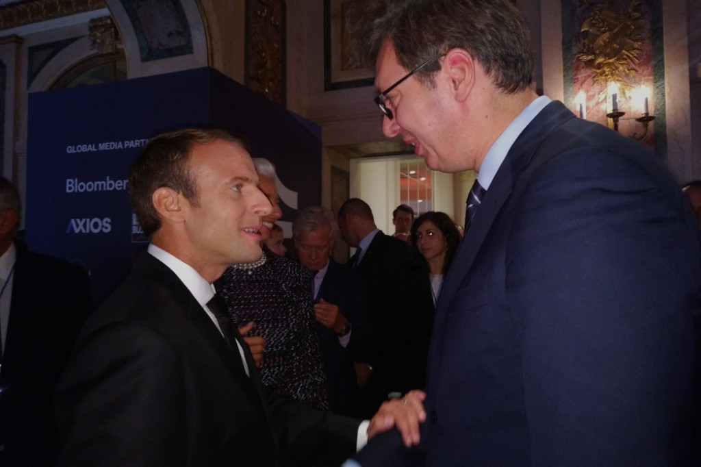 Vučić i Makron