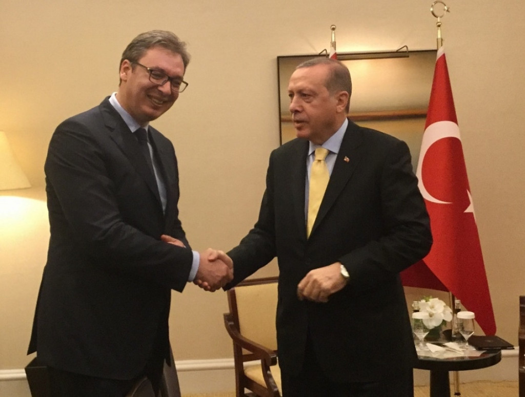 Aleksandar Vučić i Redžep Tajip Erdogan