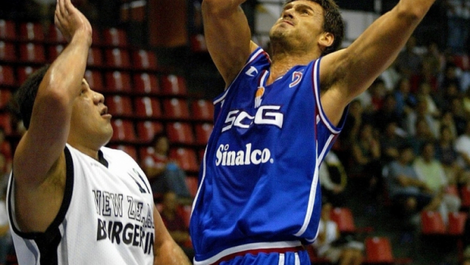 Dejan Koturović dok je branio boje reprezentacije