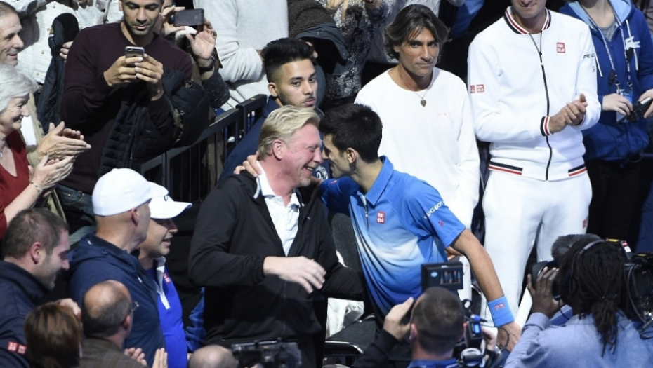 Novak Đoković, Boris Beker, Pepe Imaz