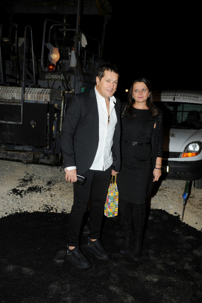 Aco Pejović sa suprugom