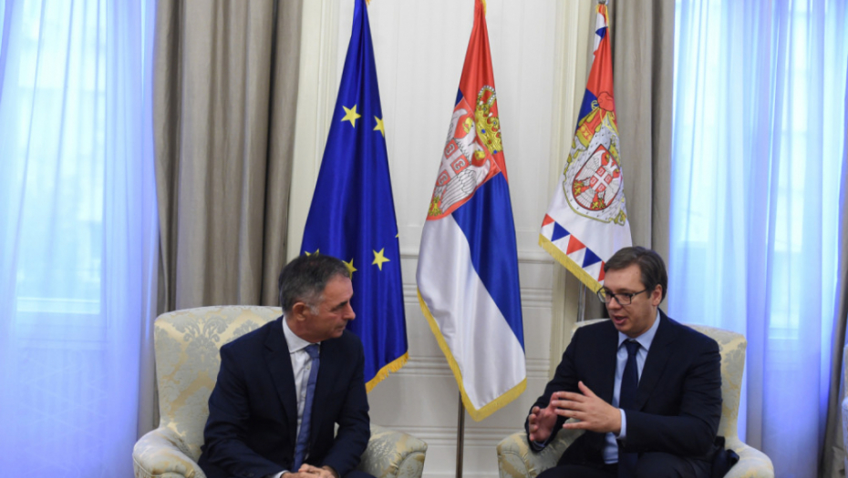 Aleksandar Vučić i Milorad Pupovac