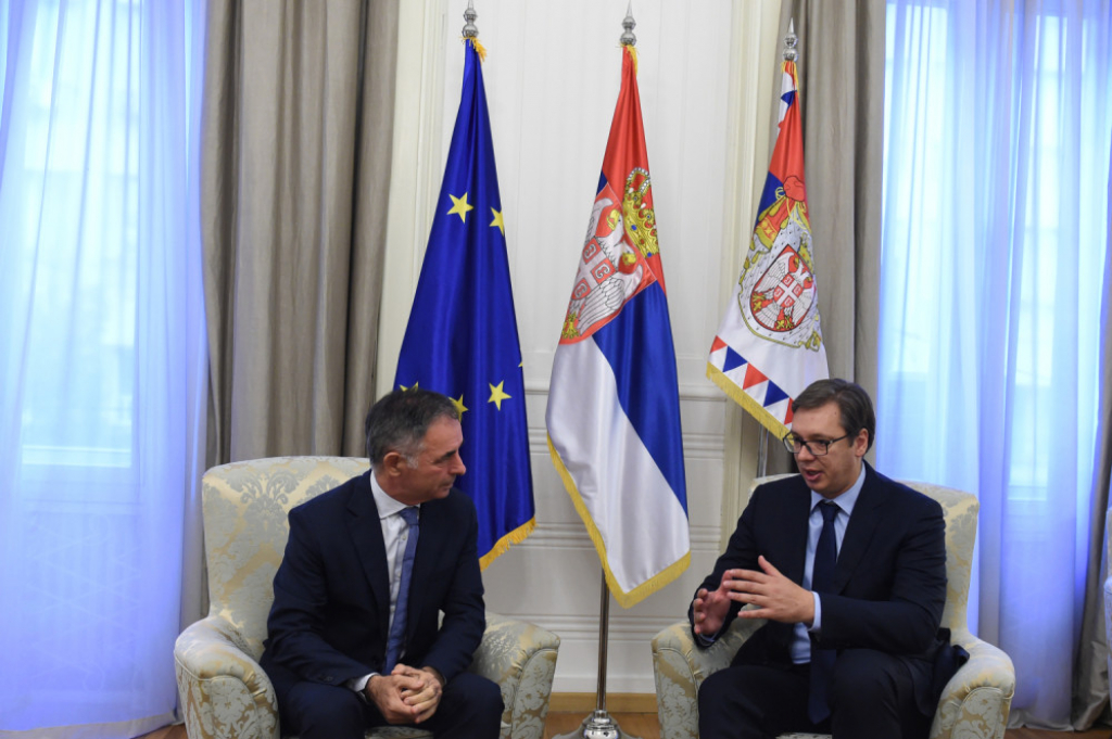 Aleksandar Vučić i Milorad Pupovac