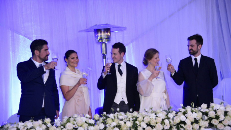 Venčanje princa Filipa Karađorđevića i Danice Marinković