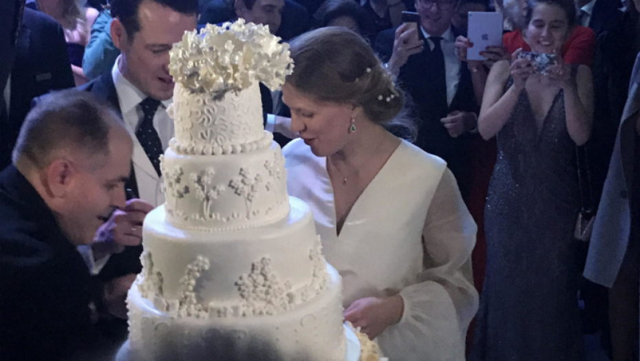 Torta na srpskom kraljevskom venčanju