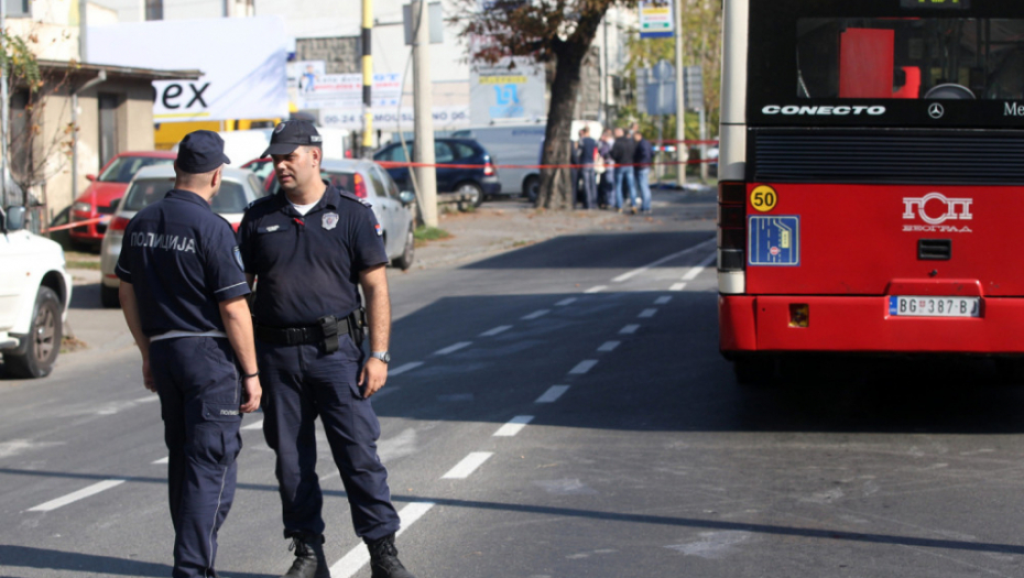Ubistvo na Trošarini, Trošarina uviđaj policija