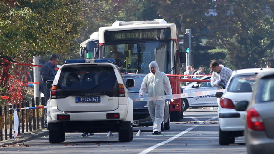 Ubistvo na Trošarini, Trošarina uviđaj policija