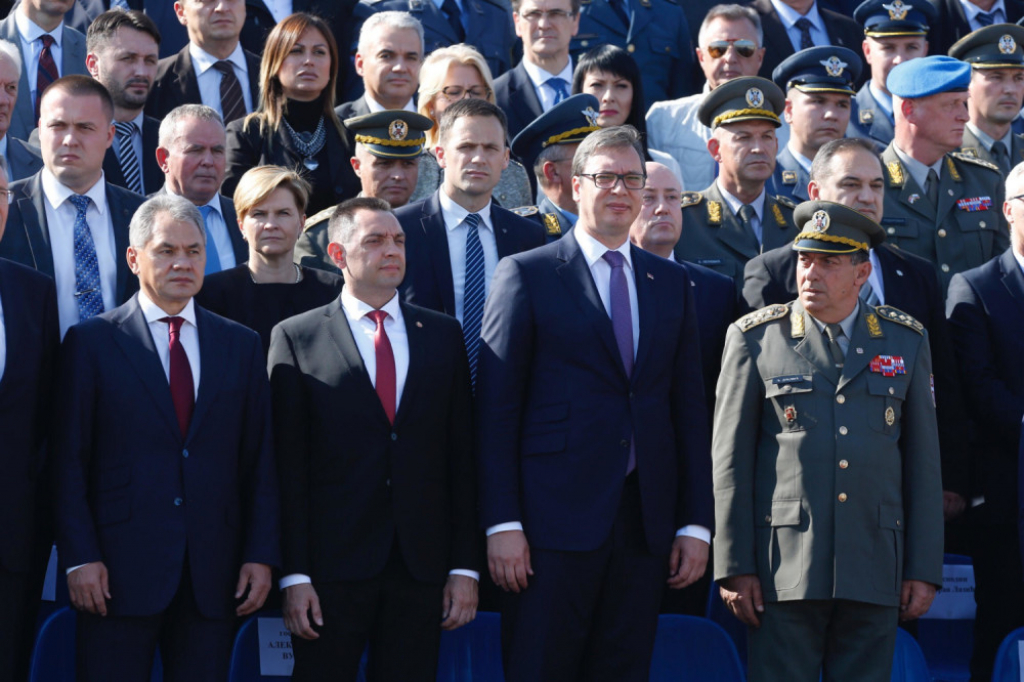 Aleksandar Vučić i zvanice na Batajnici