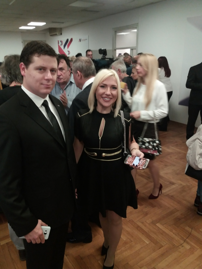 Jovana Jeremić i Vojislav Milo&scaron;ević