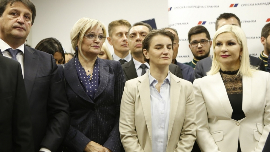 Jorgovanka Tabaković, Ana Brnabić, Zorana Mihajlović